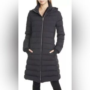 Burberry Newbridge Black Hooded Down Puffer Coat jacket size XXL